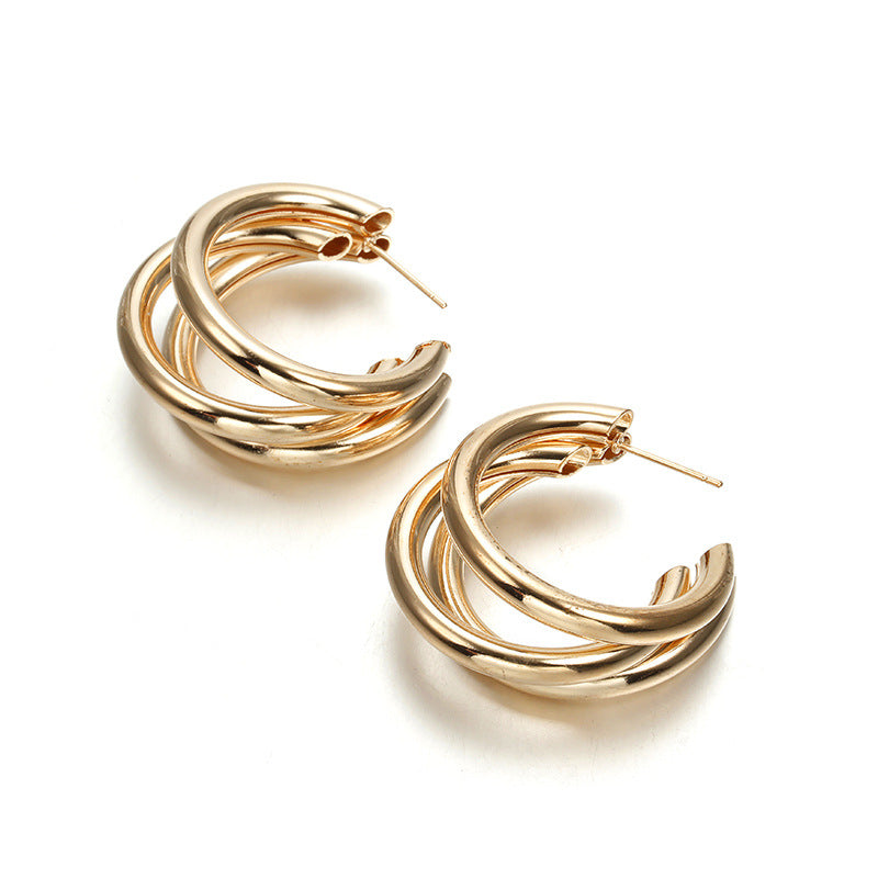 Embra Tria Hoop Earring