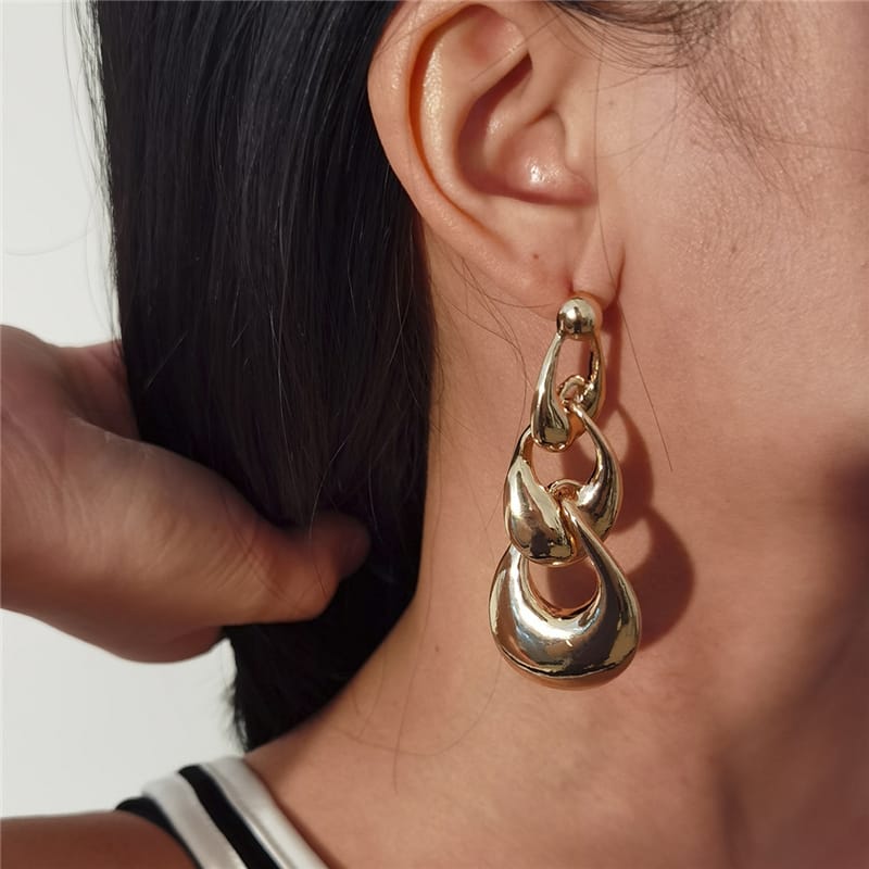 Embra Trifecta Drop Earring