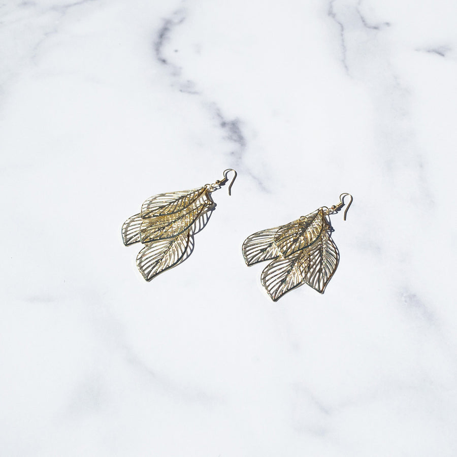 Embra 8 Leaf Earring